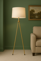 Metal Tripod Floor Lamp