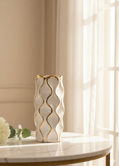 Wave Luxe Marble Vase