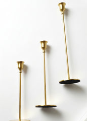 3 pcs- Cup Shaped Candle Holders.